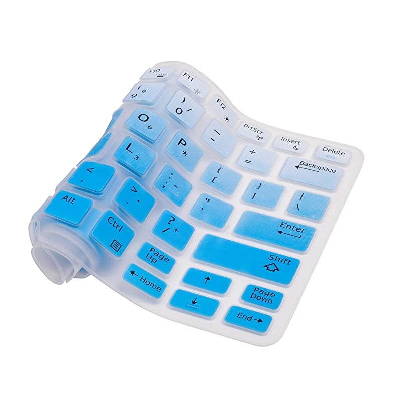 Cover Compatible with 14 Dell Latitude 5480 5490 7480 7490 E7450 E7470 E7480 E5470 with Pointing Ultra Thin Soft Silicone Dell Latitude 7490 Protector SkinGradual Blue