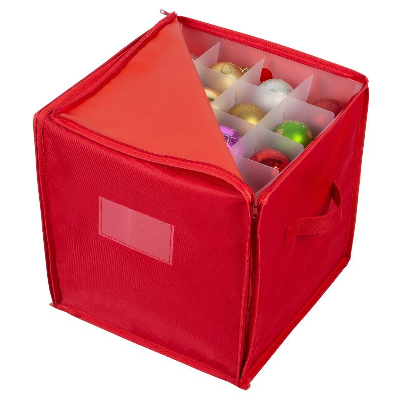 Ornament Storage Organizer with Drawer Divider 64ct - Simplify