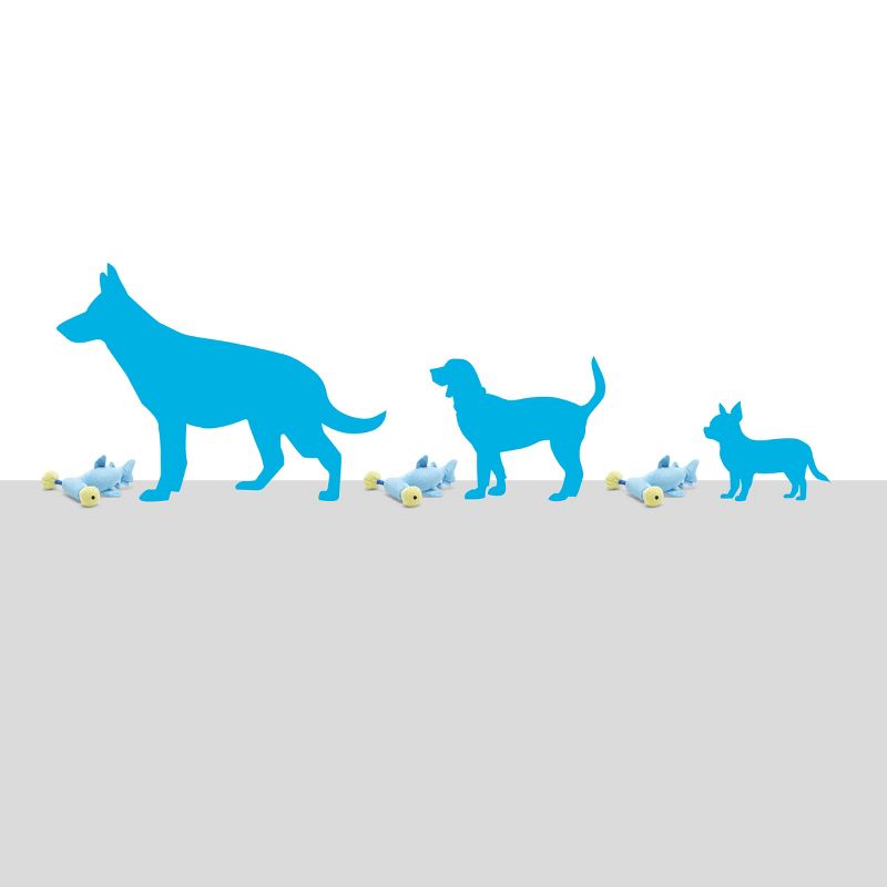 BARK Hammerhead Shark Dog Toy - Hammerin' Hank the Shark