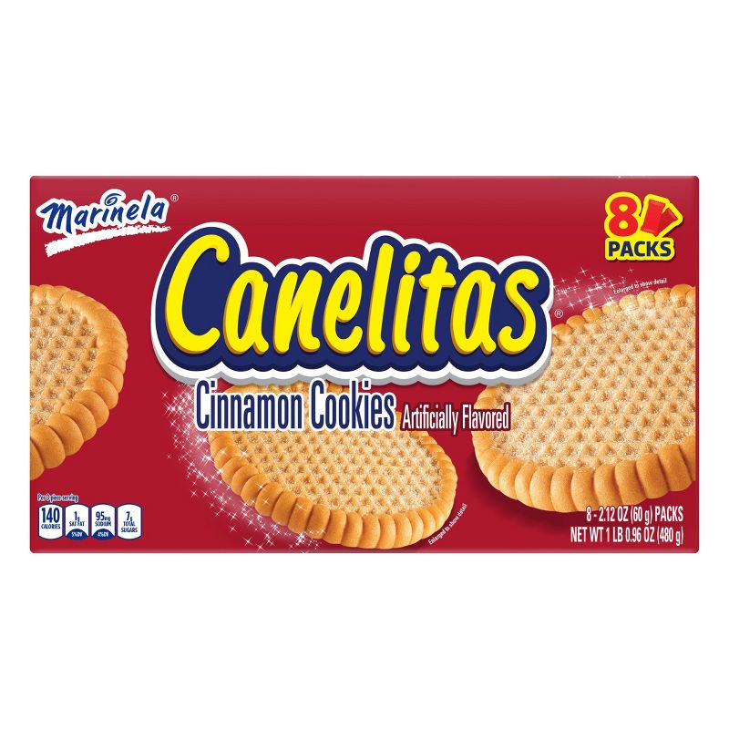 Marinela Canelitas Cinnamon Cookies - 8ct