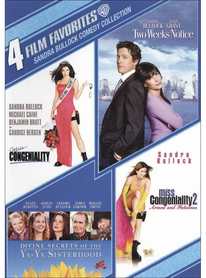 Sandra Bullock Comedy Collection: 4 Film Favorites (DVD)