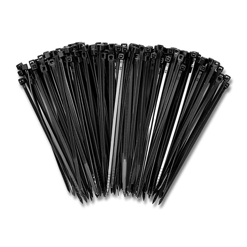 4 6 8 12 Black 40lb 400 Pack 100 each size Zip Ties Choose SizeColor By