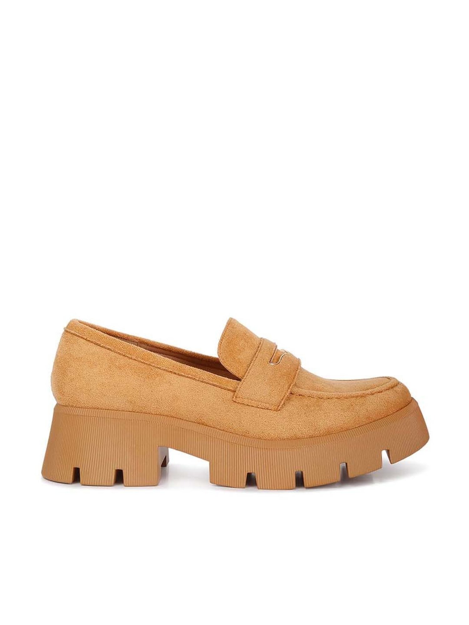 London Rag Women's Tan Casual Loafers