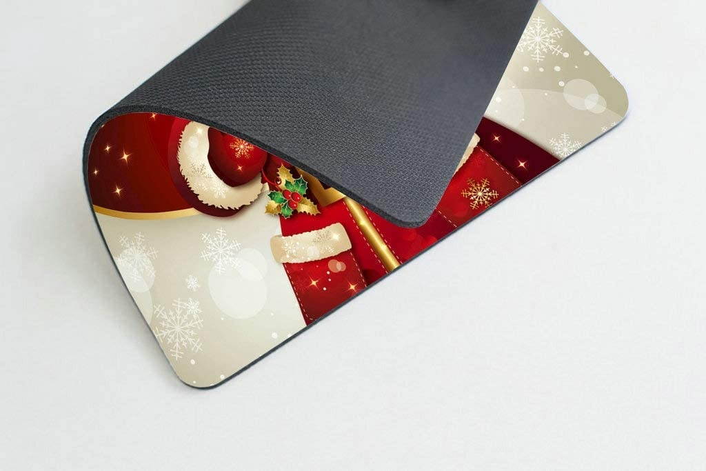 Gaming Mouse Pad Custom,Merry Christmas Dreamlike The Santa Mouse pad