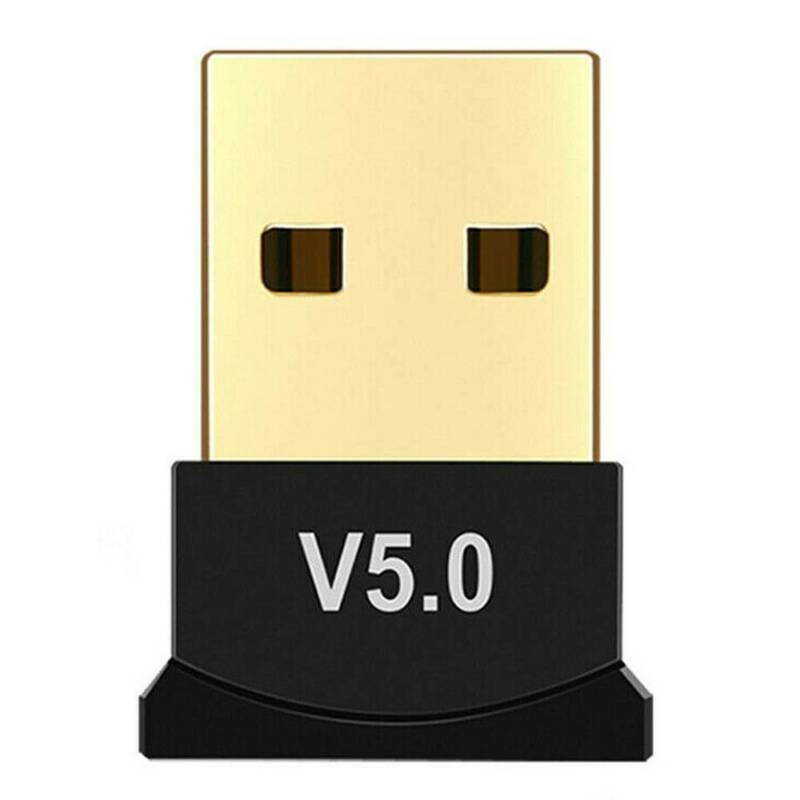 USB Bluetooth 5.0 Adapter for PC Win10/8.1/8/7/XP/Vista, Bluetooth Dongle Receiver/Transmitter for Desktop, Laptop, Computers, Printer