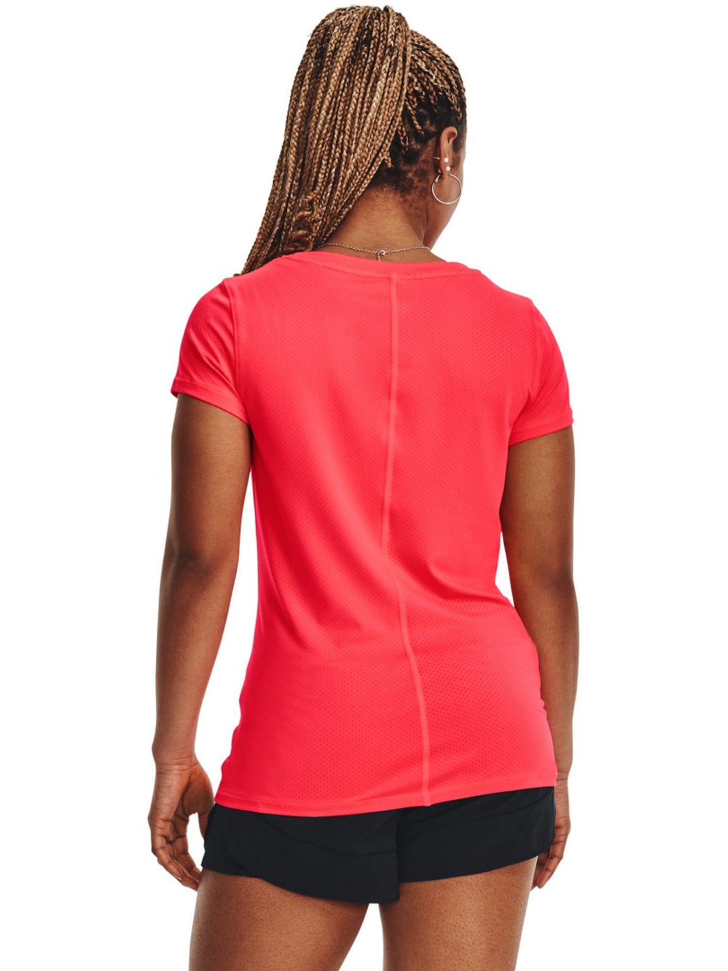 UNDER ARMOUR Pink Slim Fit Sports T-Shirt