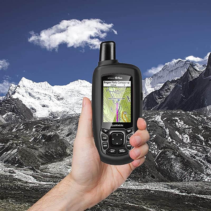 Case for Garmin GPSMAP 62 62s 62st 62sc 62stc 64 64s 64st 64sc 64x 64sx 64csx Silicone Protective Cover Handheld GPS Navigator Accessories Black