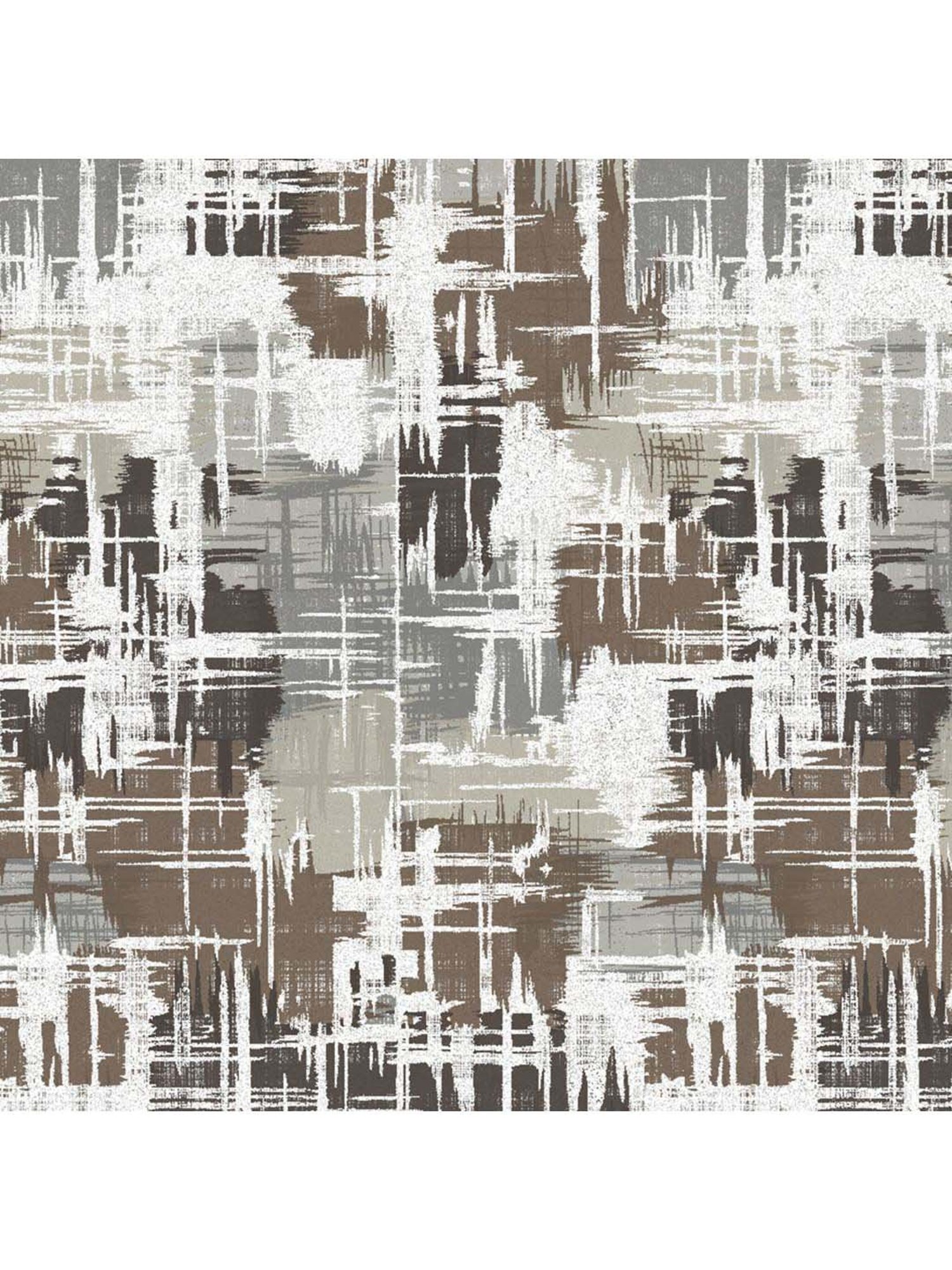 Spaces Atrium Grey Cotton 144 TC Bed Sheet Set