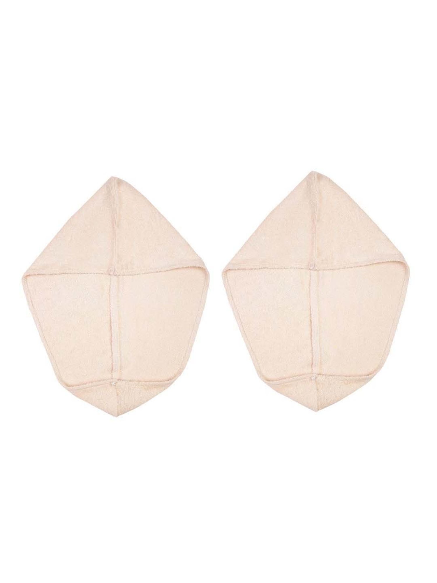 Creeva Luxury Peach Cotton 380 GSM Hair Wrap - Set of 2