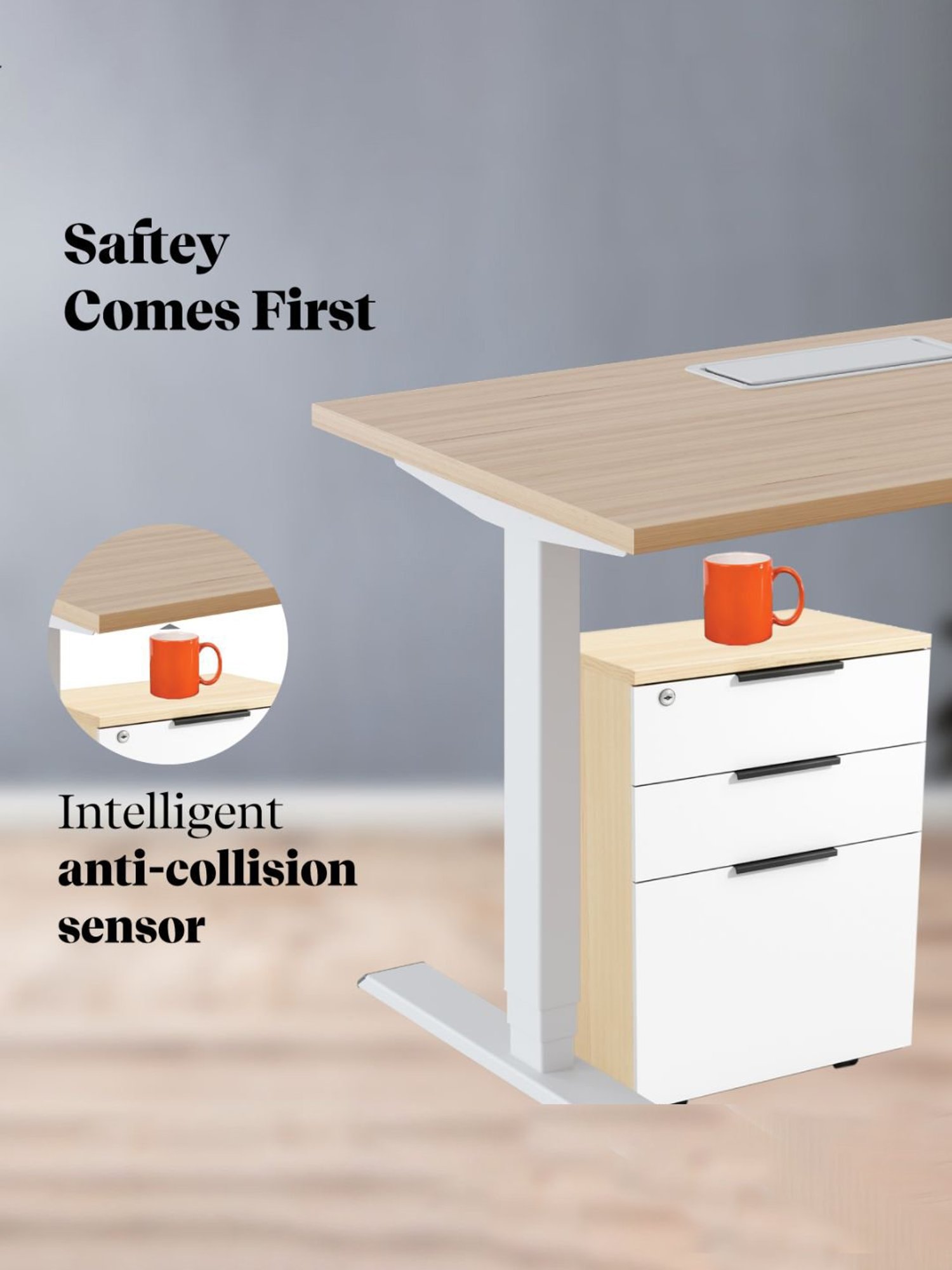 Durian Chaste Black Fabric Executive Chair