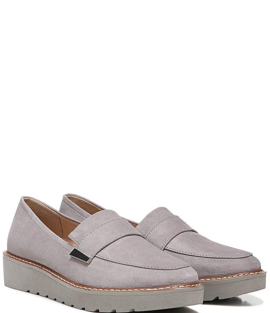 Naturalizer Adiline Suede Wedge Loafers