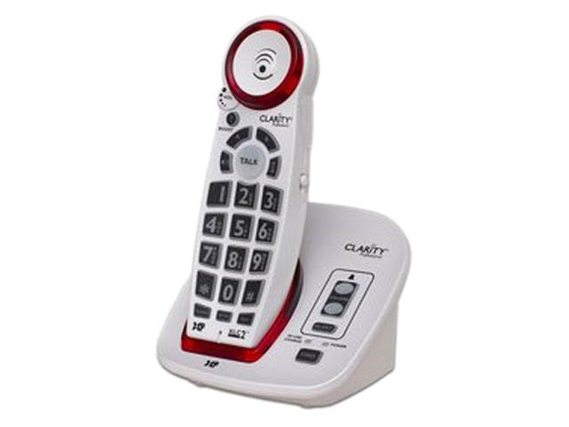 Clarity XLC2 DECT 6.0 1X Handsets Amplified Cordless Big Button Speakerphone with Talking Caller ID