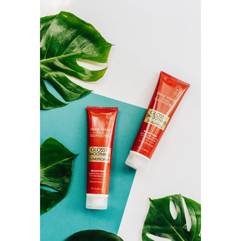 Deep Steep Glossy Smoothing Shampoo - 10 fl oz