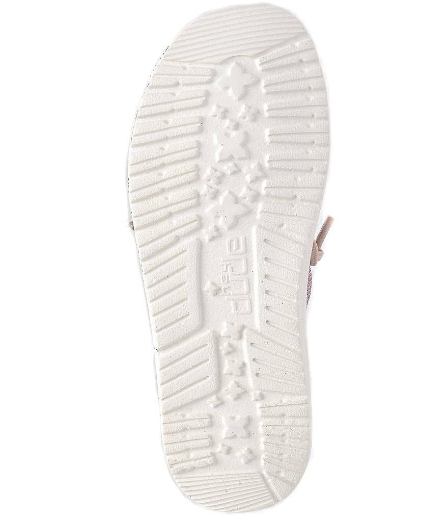 Hey Dude Girls' Wendy Disco Pink Washable Slip-Ons (Youth)