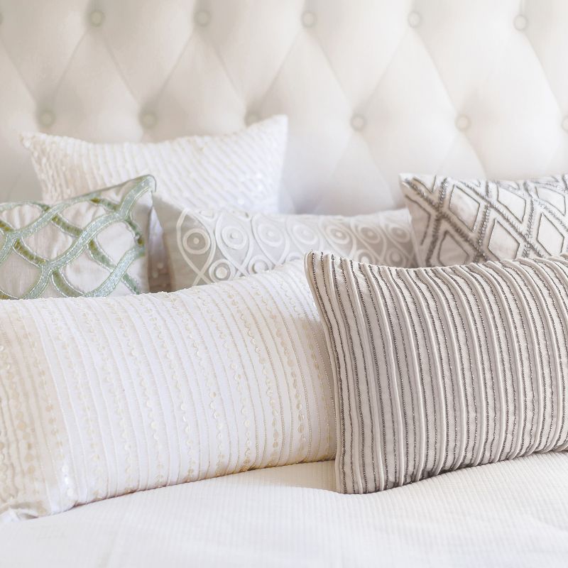 EY Essentials 18" x 18" Pearl Arc Pillow