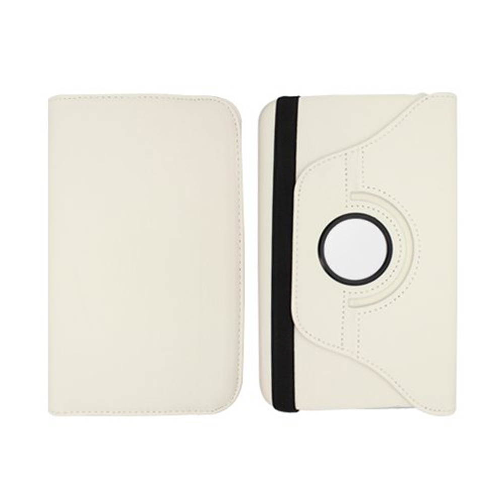 Unlimited Cellular Multi-Angle 360 Stand Folio Case for Samsung Galaxy Tab 3 (8.0) - White
