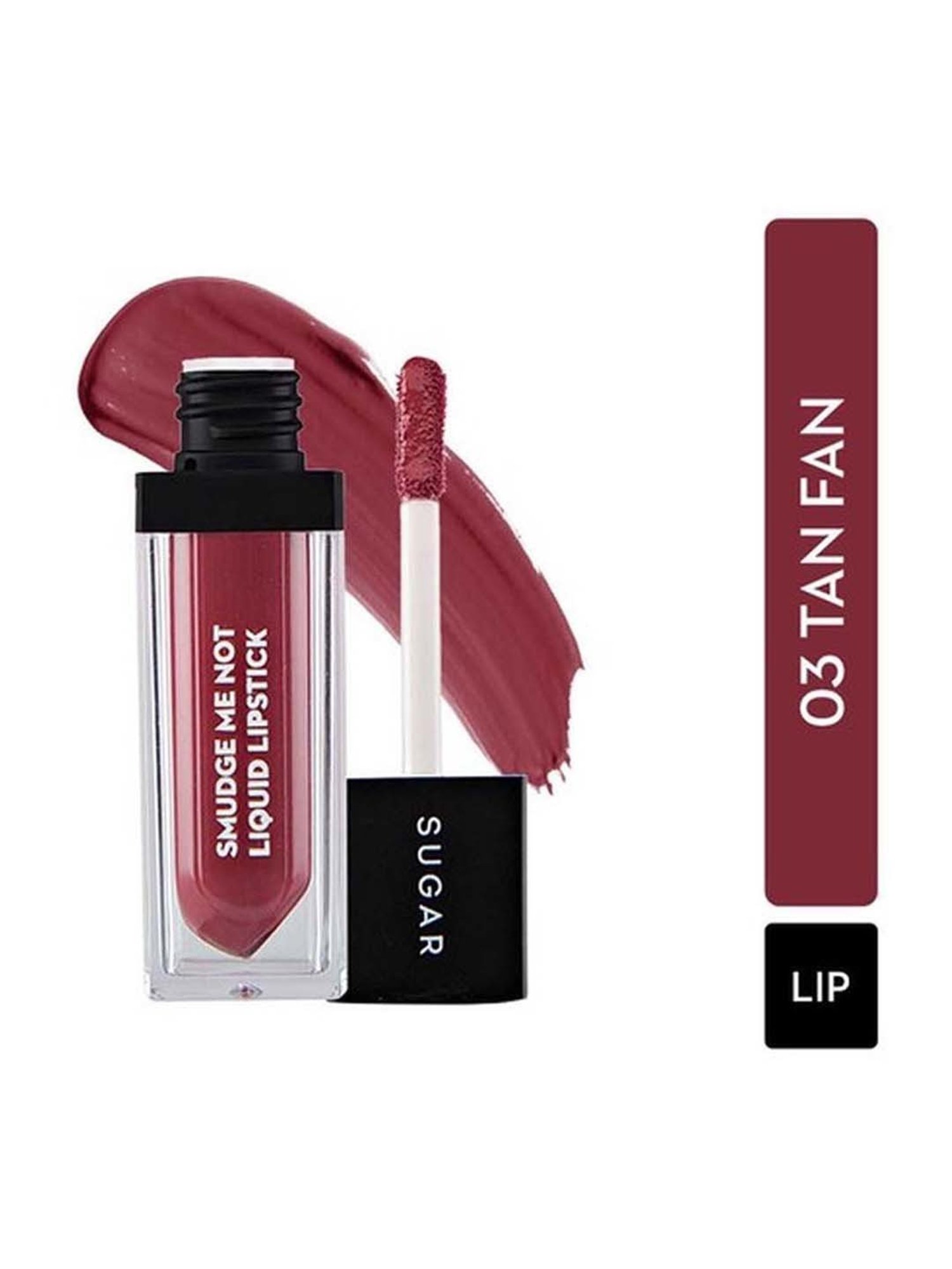 Sugar Cosmetics Smudge Me Not Liquid Lipstick 03 Tan Fan - 4.5 gm