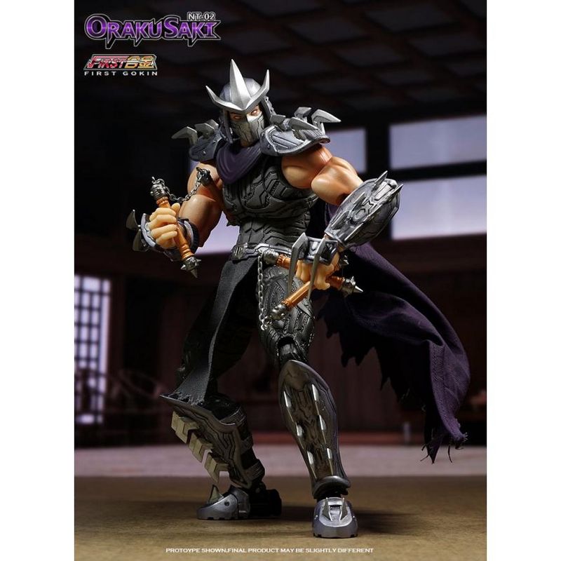 NT02 Oraku Saki Shredder | First Gokin Action figures