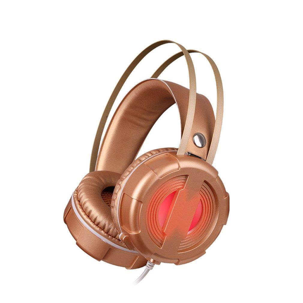 G3 Professional Headset With Super Bass Music Headband Noise Cancealing Headphone with Microphone Colorful LED Light