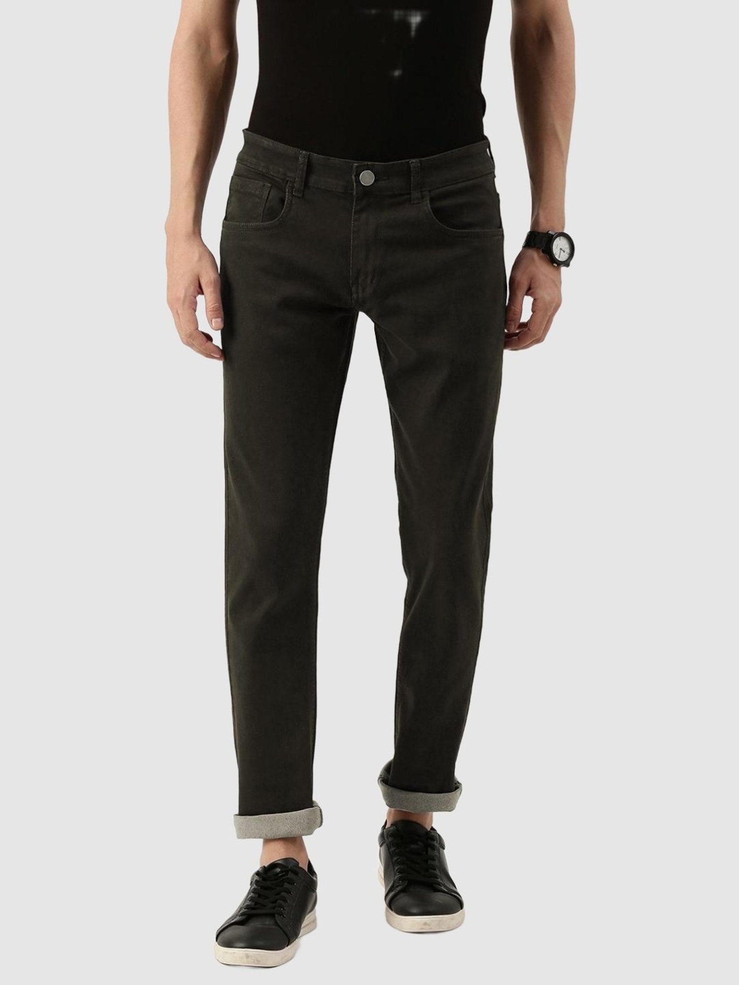 IVOC Charcoal Regular Fit Jeans