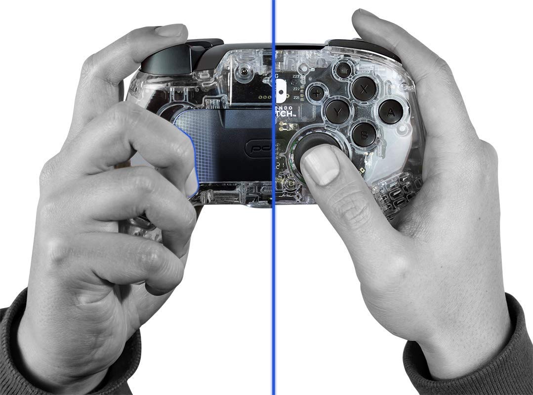 Prismatic LED Deluxe Wireless Controller: Multicolor - Nintendo Switch