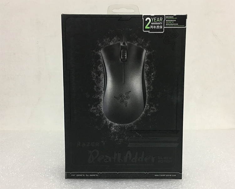 Razer DeathAdder Ergonomic PC Gaming Mouse - Matte Black Edition