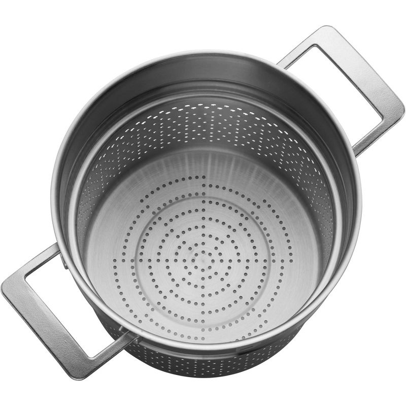 Demeyere Industry 5-Ply 8-qt Stainless Steel Pasta Insert (Fits 8-qt Stock Pot)