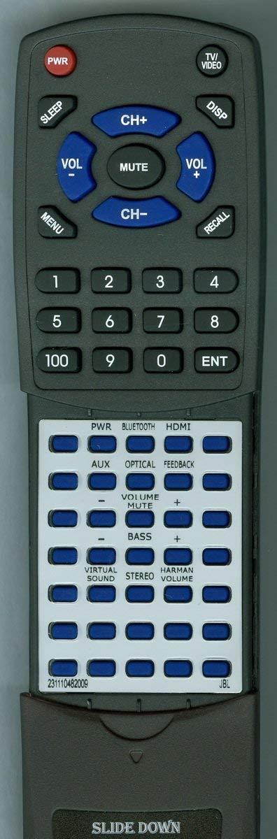 Replacement Remote Control for JBL CINEMA SB350, CINEMA SB250, 231110482009