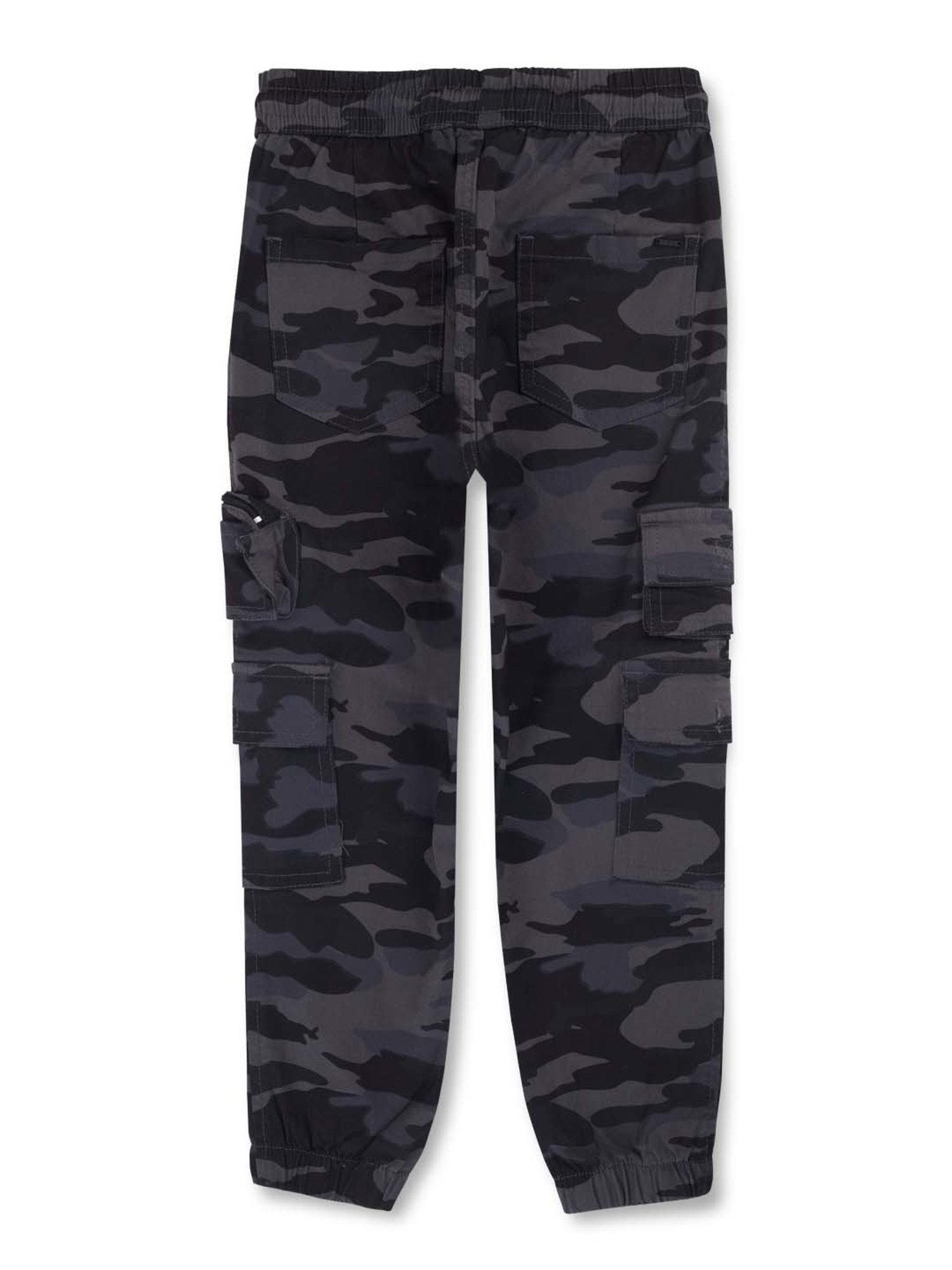 Gini & Jony Boys Grey Camouflage Trousers