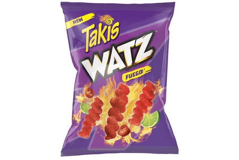 Watz Fuego Puffed Snacks - 2.82oz