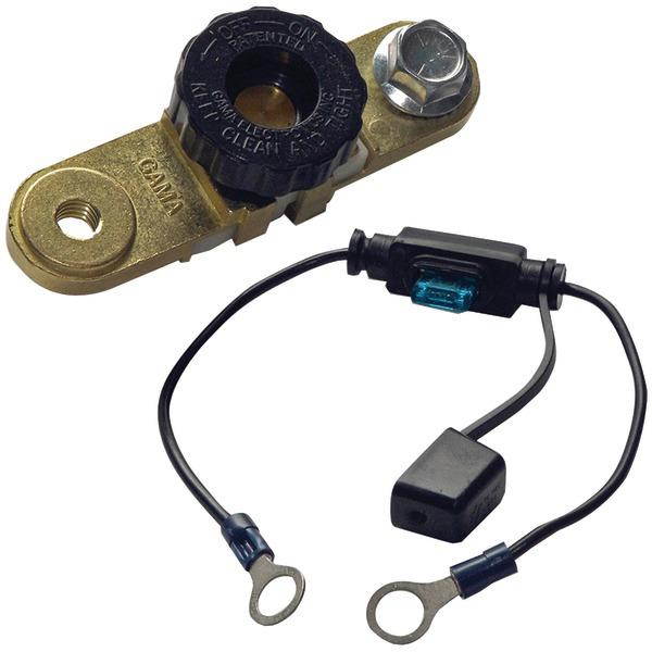 BATTERY DOCTOR 20310 Compact Battery Switch with Fused Bypass (Side Mount)