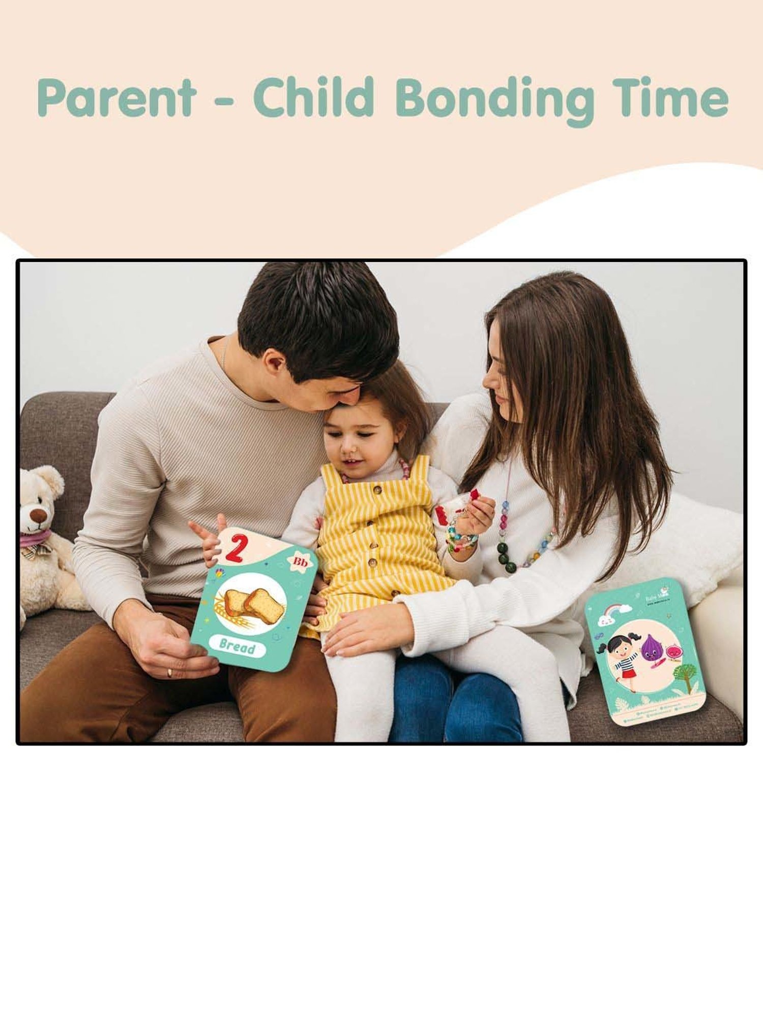 Baby Moo Kids Green Flash Cards