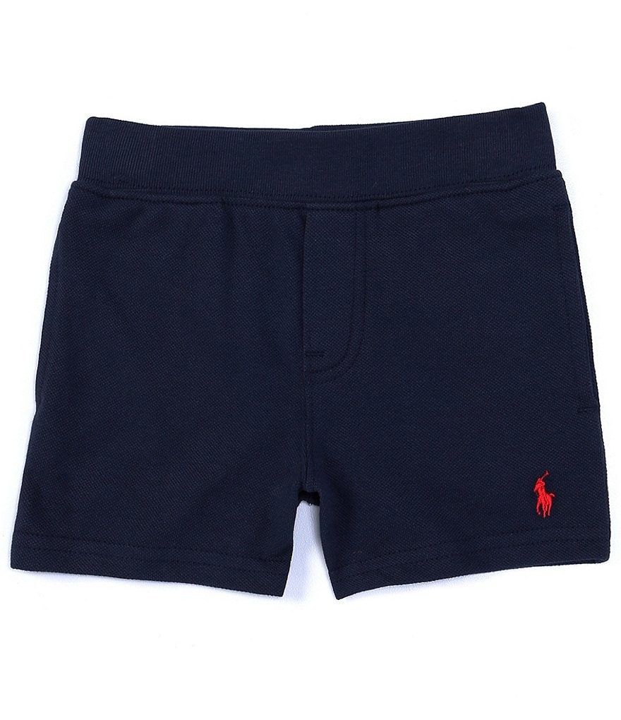 Edgehill Collection Baby Boys 3-24 Months Flat Front Linen Shorts