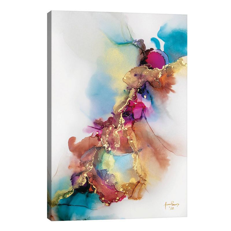 Moth To Fire by Jamie Pomeranz Unframed Wall Canvas - iCanvas