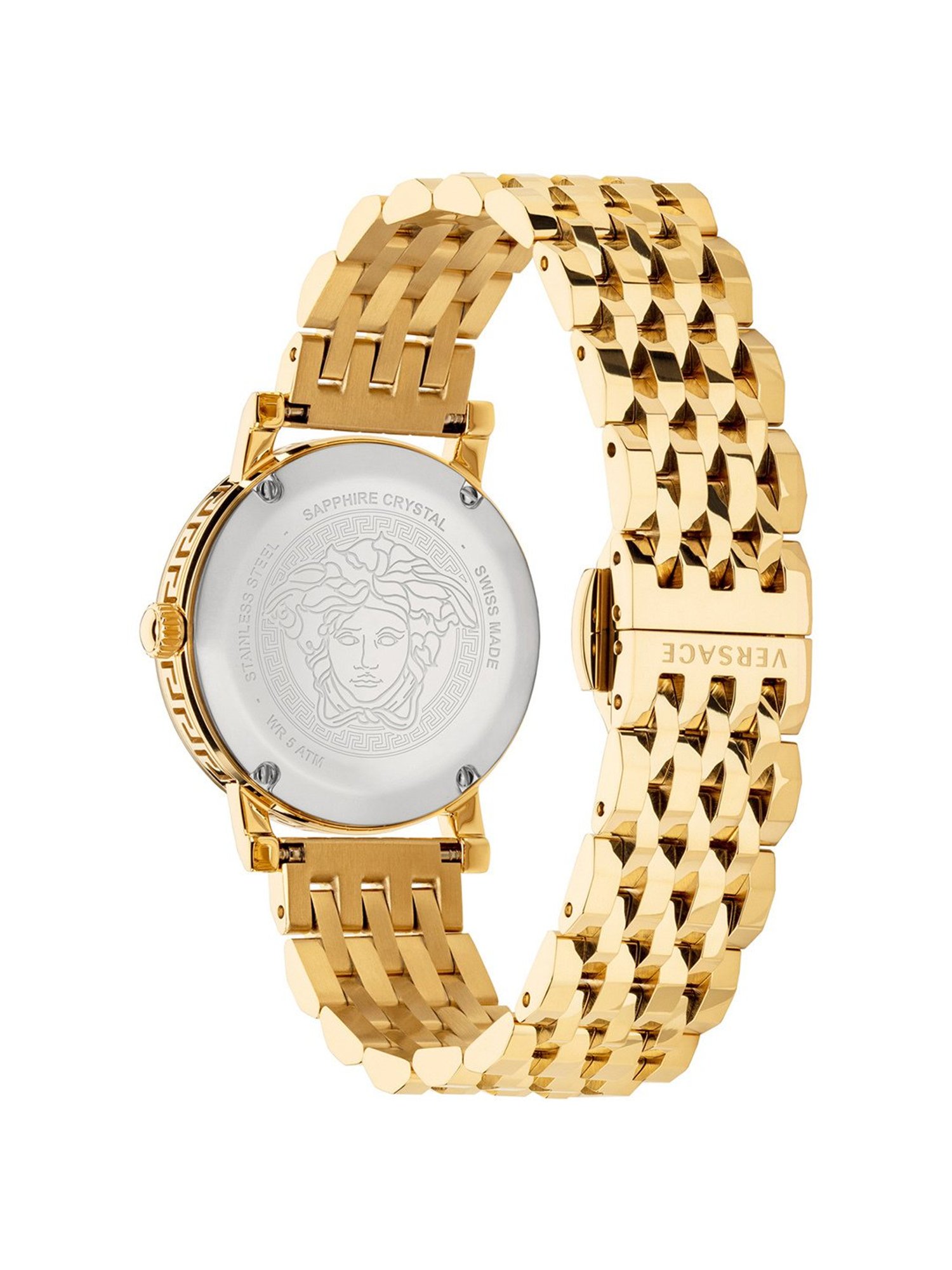 Versace VEU300621 Greca Glass Analog Watch for Women