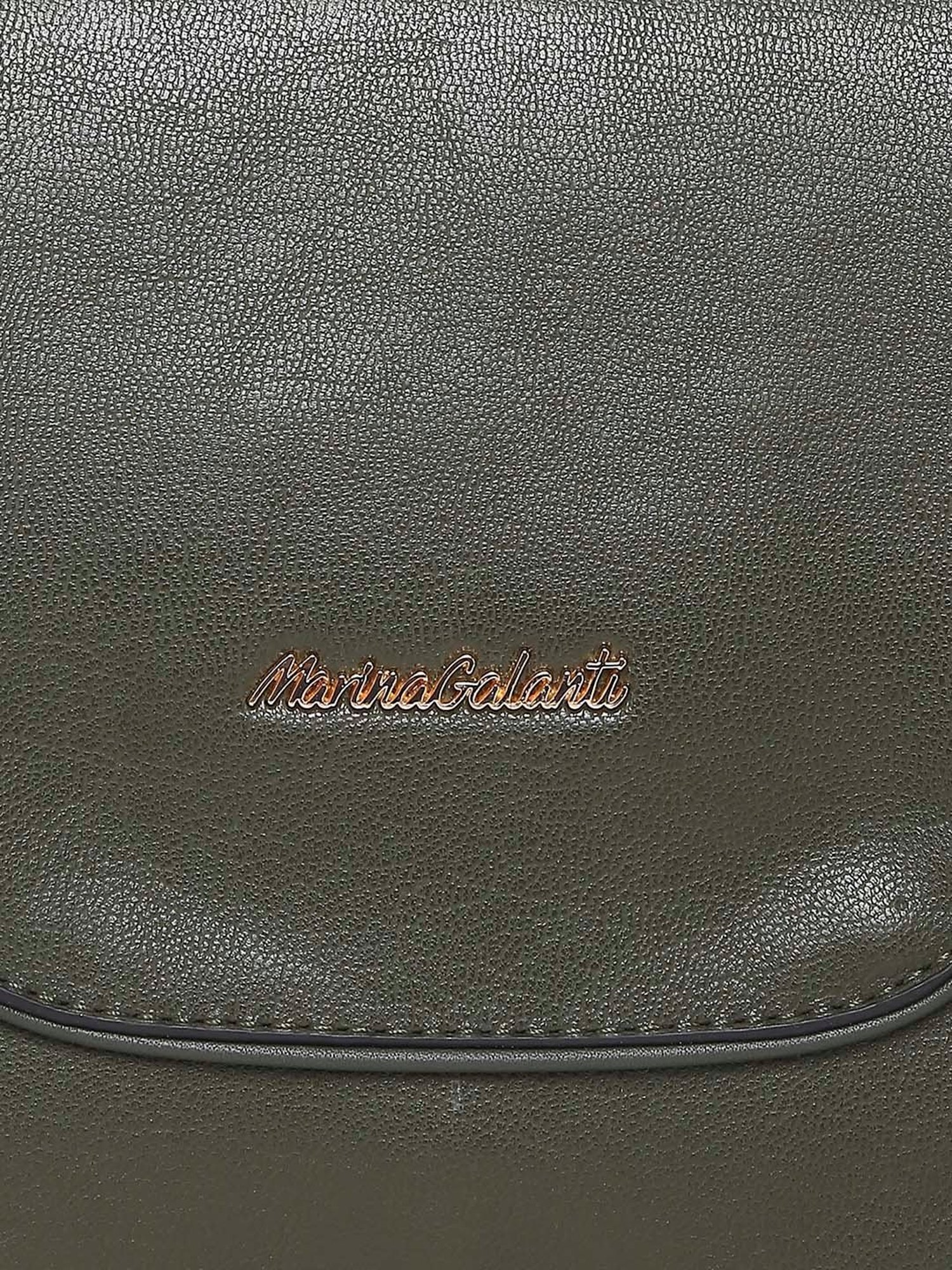 Marina Galanti Olive Solid Medium Sling Handbag