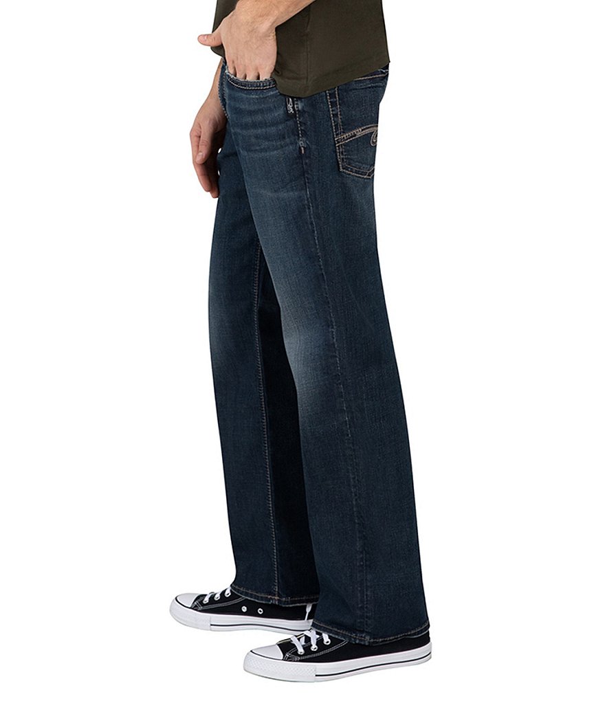 Silver Jeans Co. Gordie Loose Fit Straight Leg Jeans
