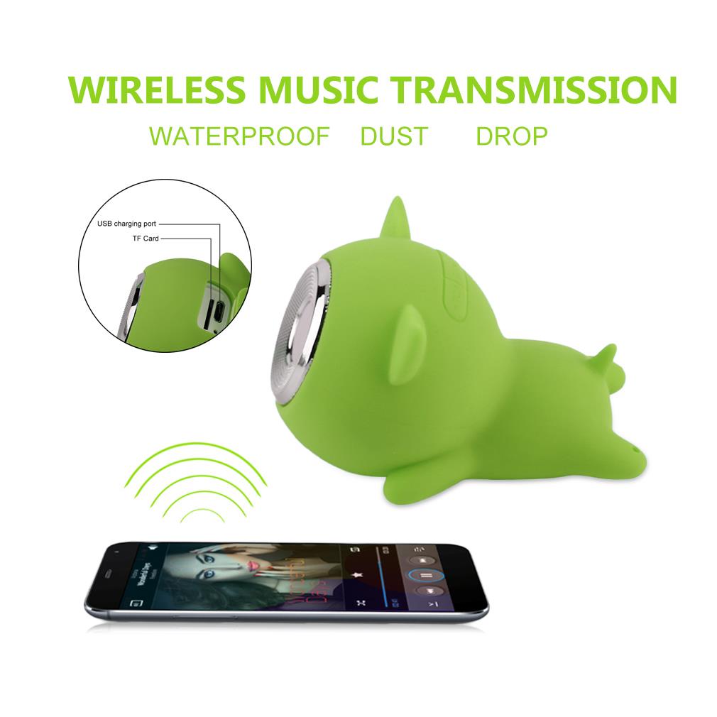 Pig Bluetooth Speaker Waterproof TF Card Audio Speakers Electronic Outdoor