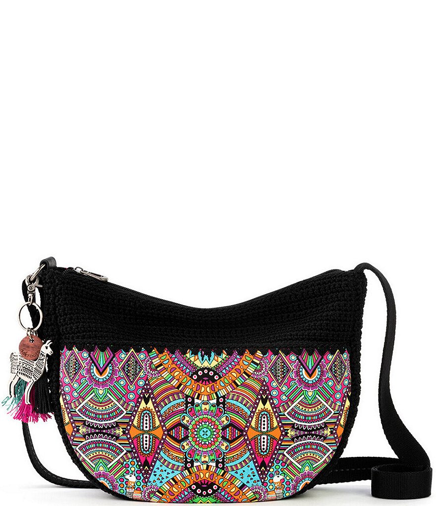 Sakroots EcoTwill Collection Ryder Crescent Crossbody Bag