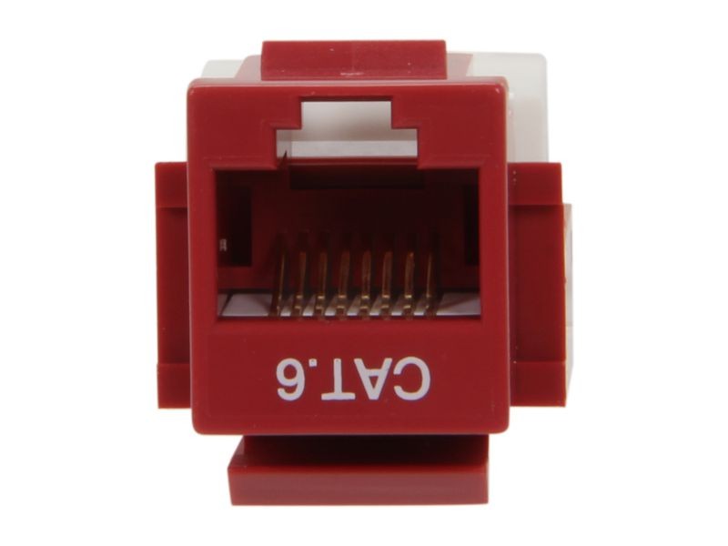 Micro Connectors CAT5 RJ45 Coupler F-F Straight