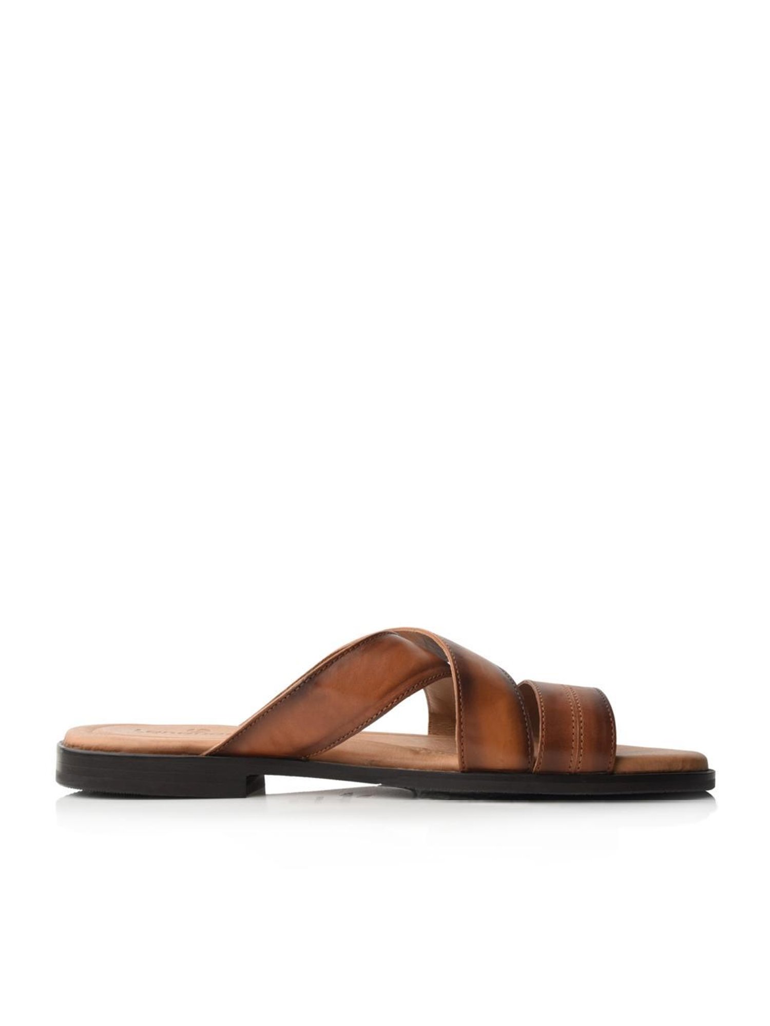 Language Shoes Men's Timothy Tan Toe Ring Sandals