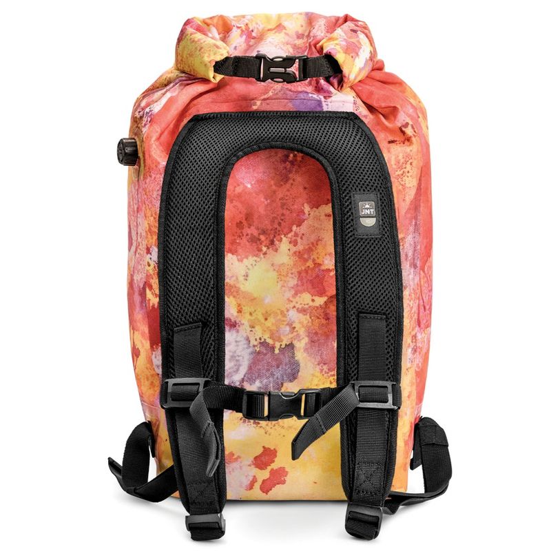 IceMule 1008-DT Jaunt Large Collapsible Portable Soft Sided Roll Top 15 Liter 12 Can Lightweight Insulated Waterproof Leak Proof Backpack Cooler Bag