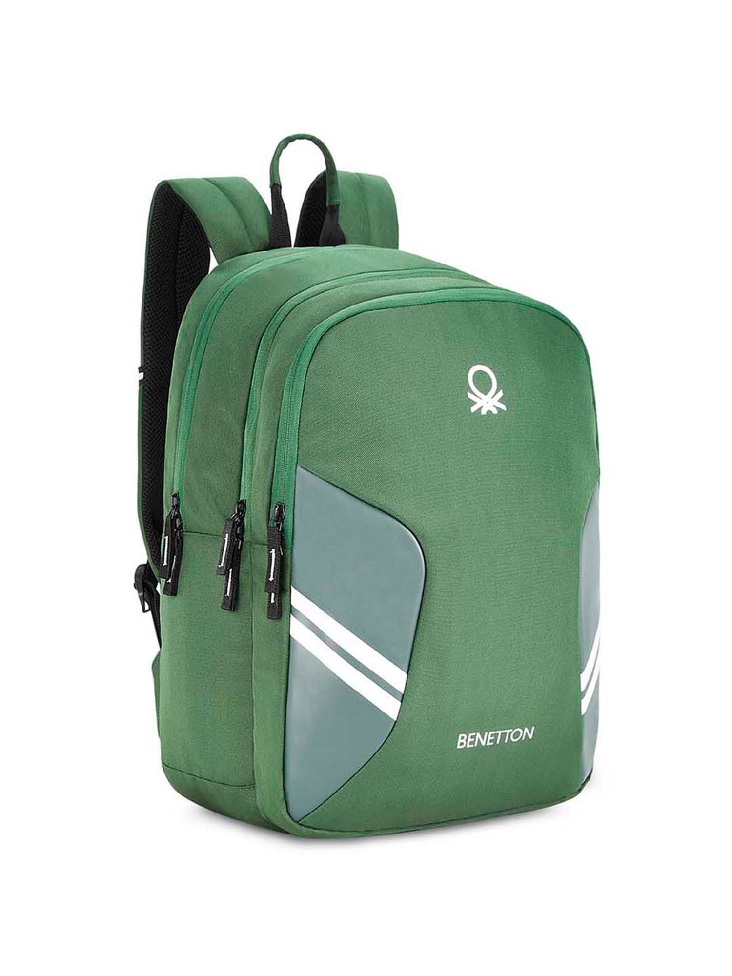 United Colors of Benetton Magnus 30 Ltrs Green Medium Laptop Backpack