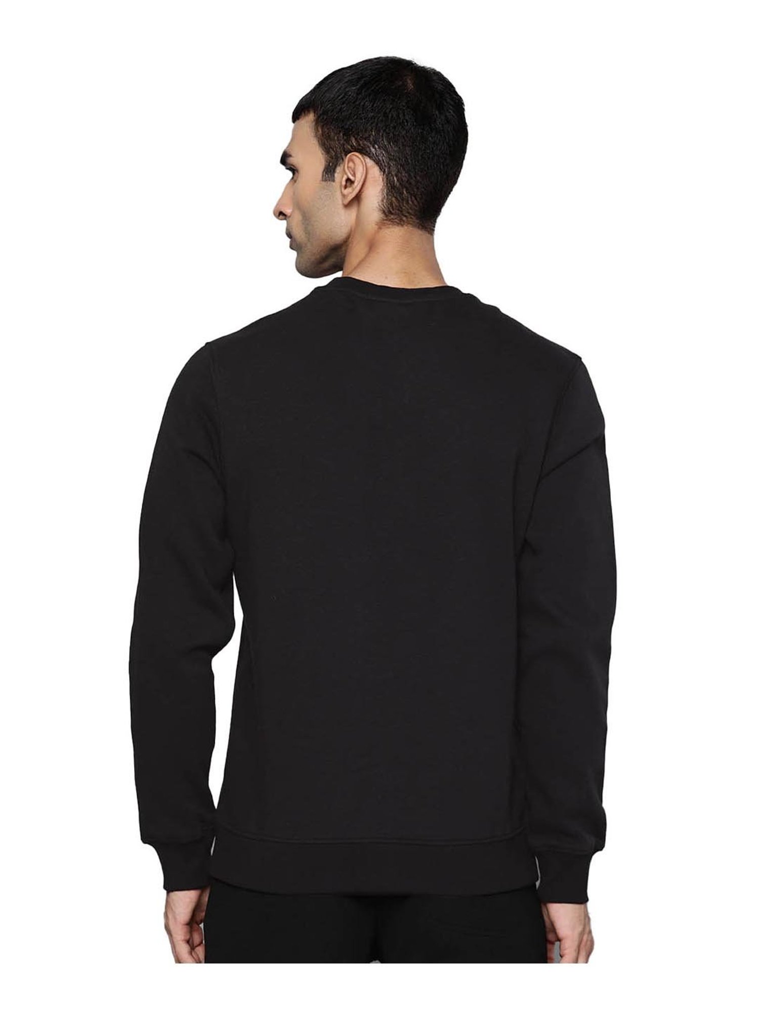 ALCIS Black Graphic Print Sweatshirt