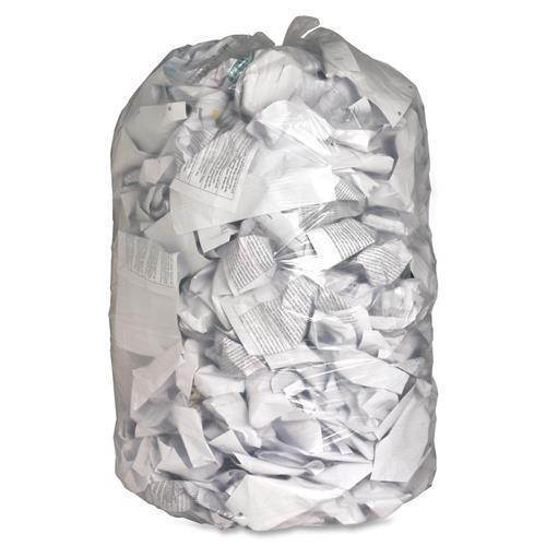 Genuine Joe Trash Can Liner 55-60 Gallon .8Mil 38"x58" 100/BX Clear 01014