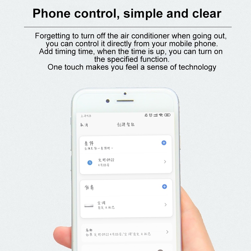 YRC11 WiFi Infrared Smart Universal Remote Controller, Support Mobile Phones APP Remote Control & Alexa Voice Control