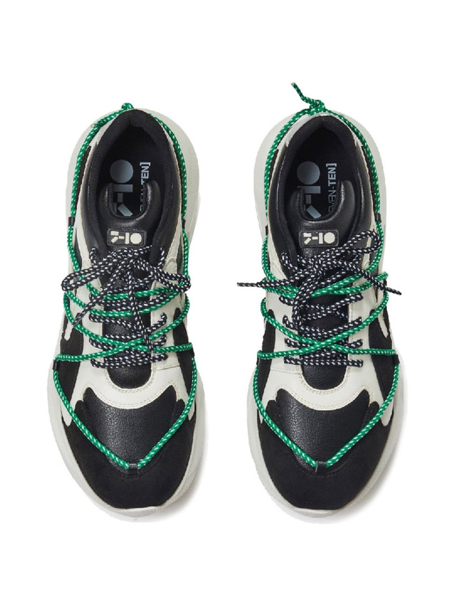 7-10 Men's 608 Winter Street Black & White Chunky Sneakers