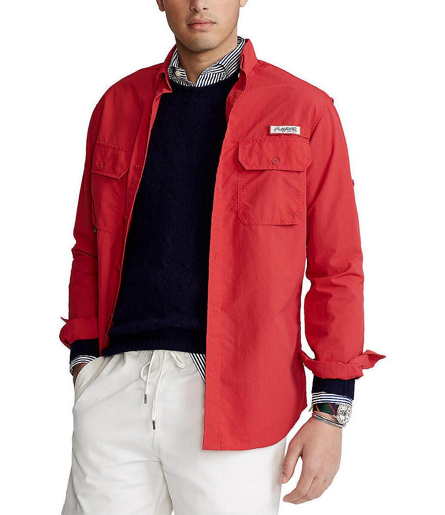 Polo Ralph Lauren Classic-Fit Bi-Swing Workshirt