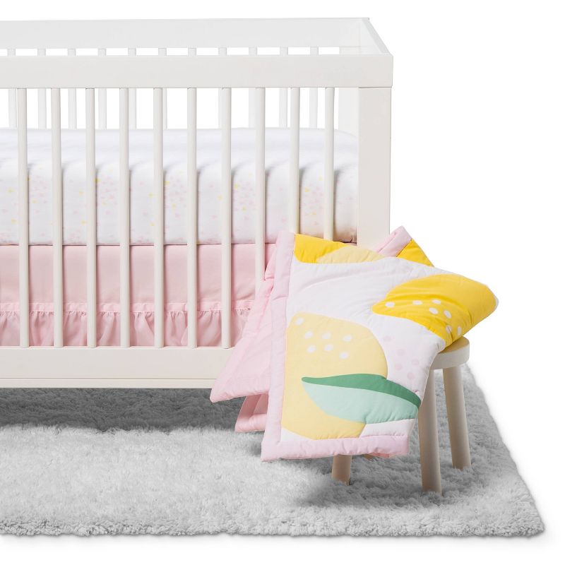 Crib Bedding Set Lemons 4pc - Cloud Island™