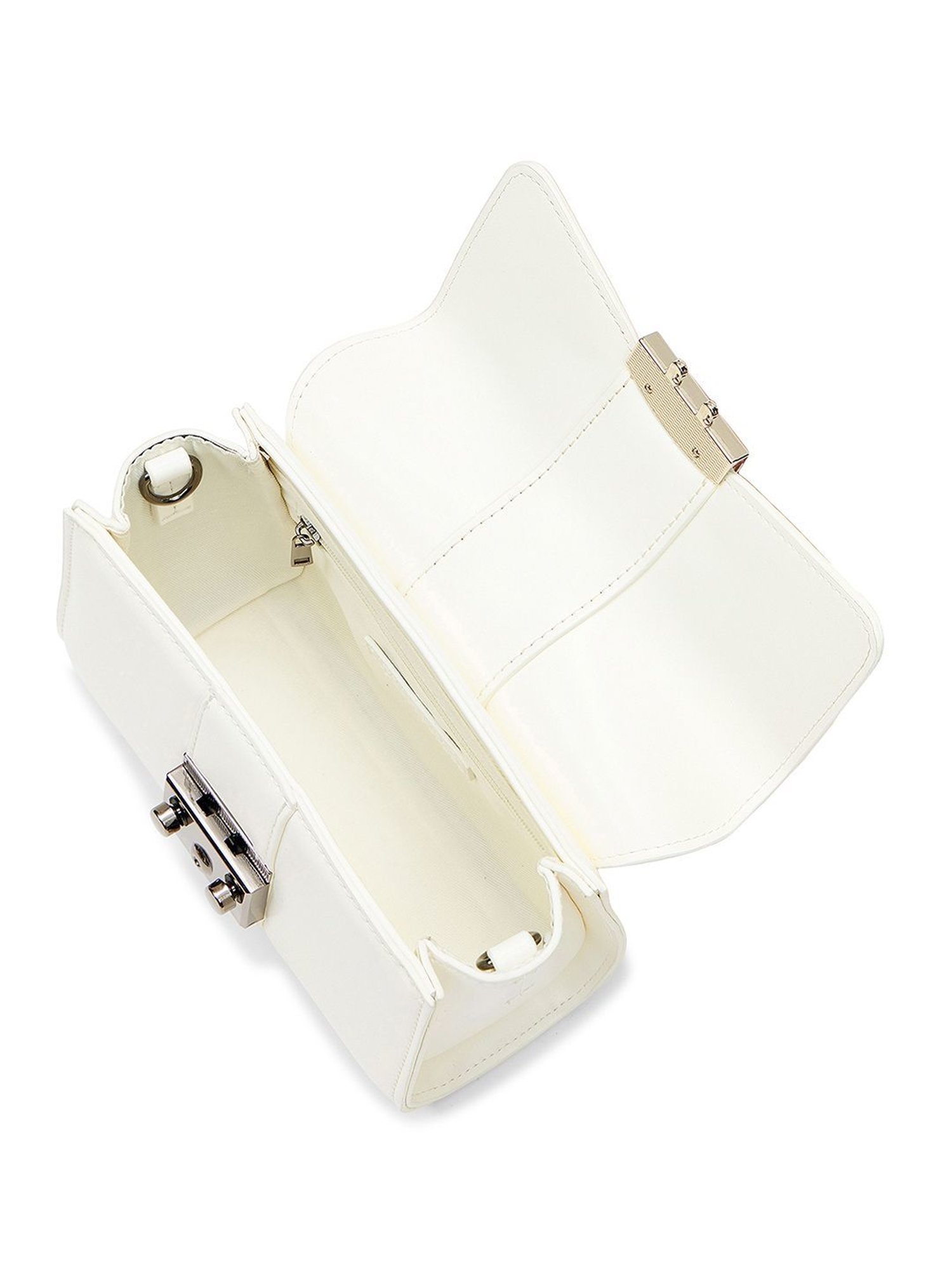 Miraggio Riley White Small Cross Body Bag